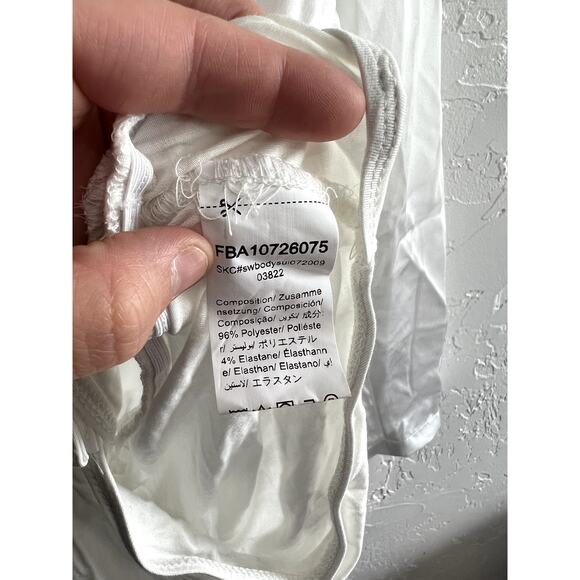 Wdirara silky body suit womens small fairycore cottagecore coquette ethereal - Picture 3 of 6